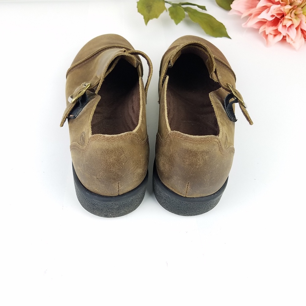 Azaleia Brown round toe Mary Jane style - Picture 3 of 7